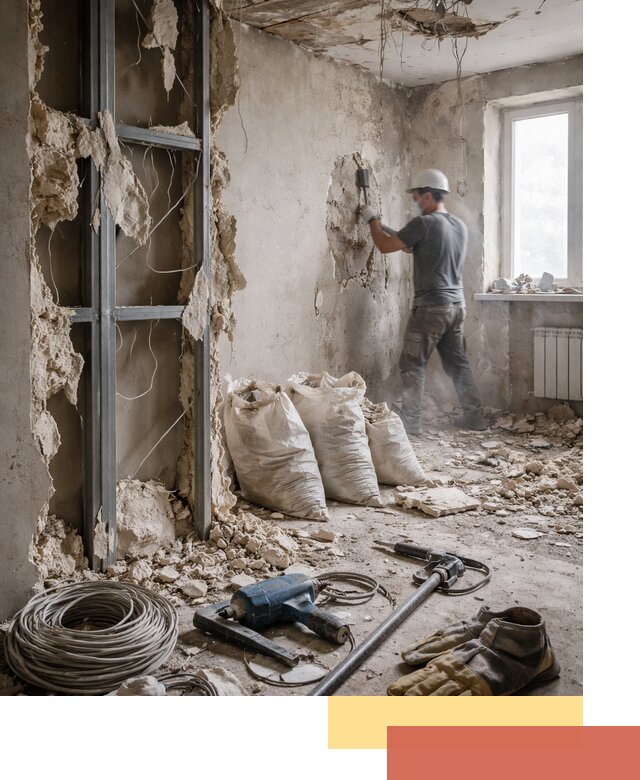 Профессиональный демонтаж зданий и конструкций в Полевском