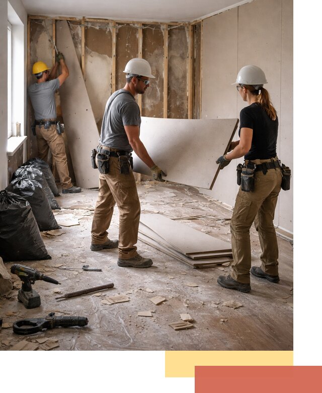 Демонтаж стеновых панелей в Полевском быстро и аккуратно