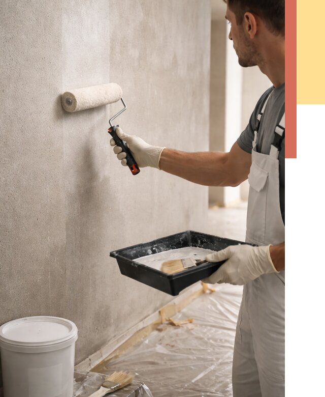 Грунтовка стен в Полевском от 2258 руб. м2 — быстро, недорого, с материалом | ОТДЕЛОЧНИК-Плв