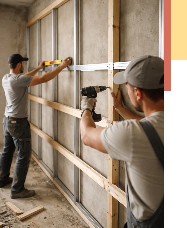 Устройство обрешетки под панели в Полевском от 2156 руб. — монтаж под ключ | ОТДЕЛОЧНИК-Плв