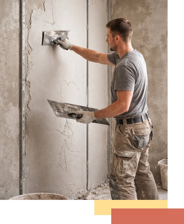 Штукатурка стен гипсовая в Полевском — качественный и быстрый монтаж