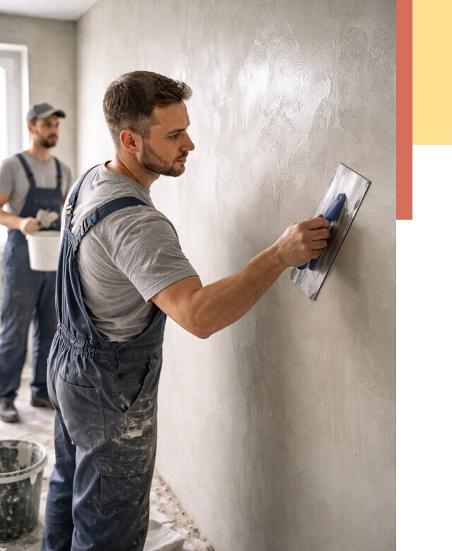 Глянцевание штукатурки стен в Полевском от 7699 руб. — услуги и затирка | ОТДЕЛОЧНИК-Плв