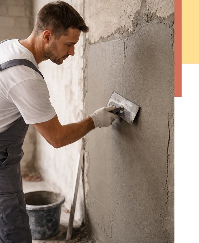 Штукатурка стен под плитку в Полевском от 4311 руб./м2 — выравнивание под плитку | ОТДЕЛОЧНИК-Плв