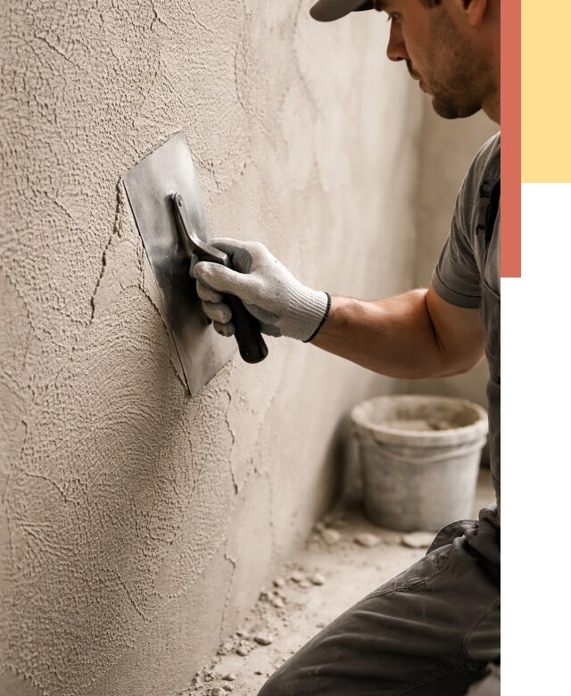 Структурная штукатурка стен в Полевском от 4619 руб. под ключ | ОТДЕЛОЧНИК-Плв