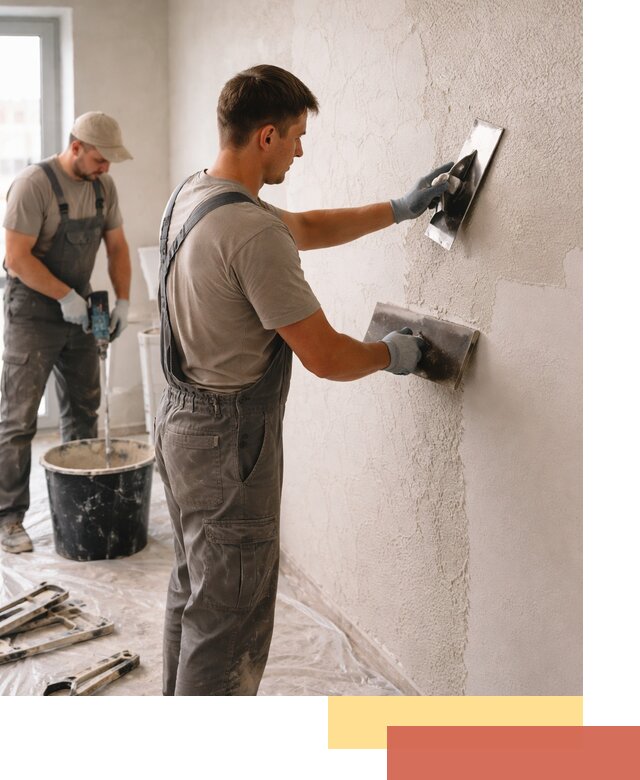 Структурная штукатурка стен в Полевском — качественная отделка поверхностей