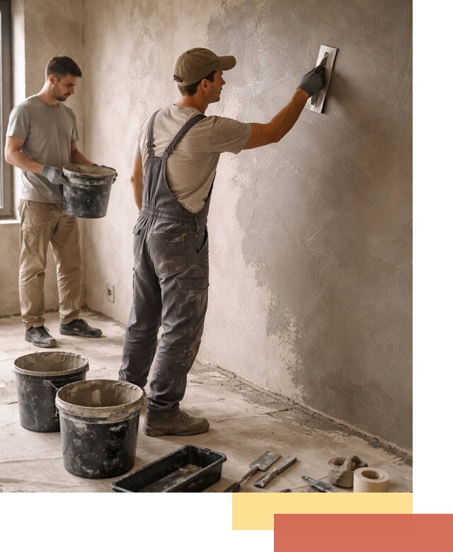 Нанесение микроцемента на стены в Полевском качественно и быстро