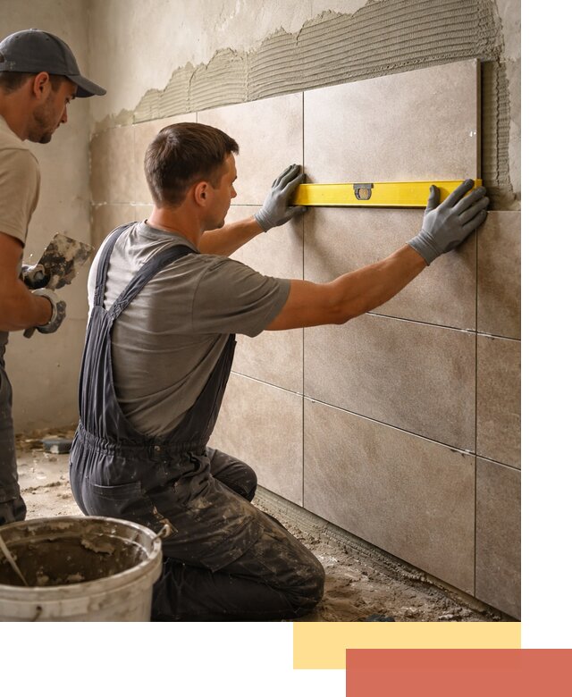 Облицовка стен керамогранитом в Полевском профессионально и быстро