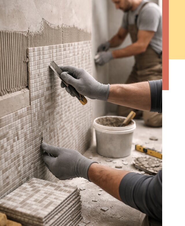 Облицовка стен мозаикой в Полевском от 3285 руб/м2 — укладка мозаики на стены | ОТДЕЛОЧНИК-Плв