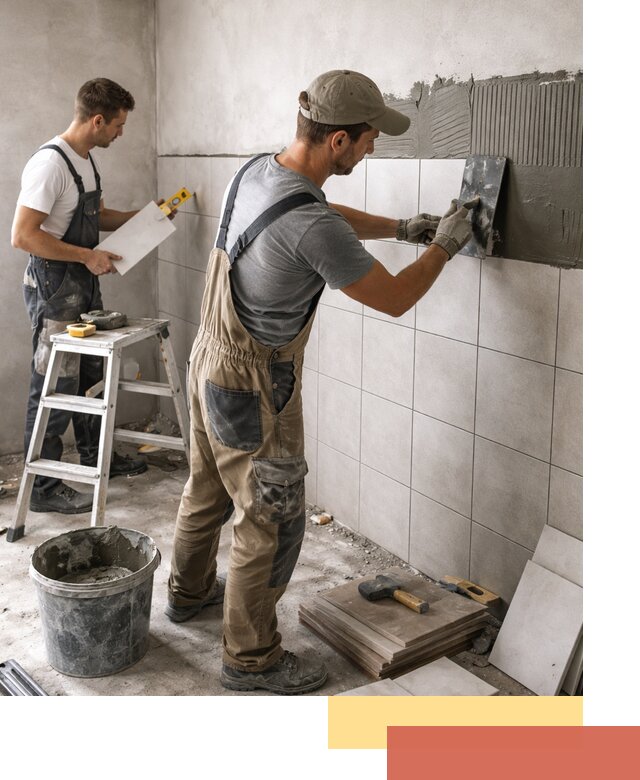 Укладка плитки на стены в Полевском профессионально и надежно