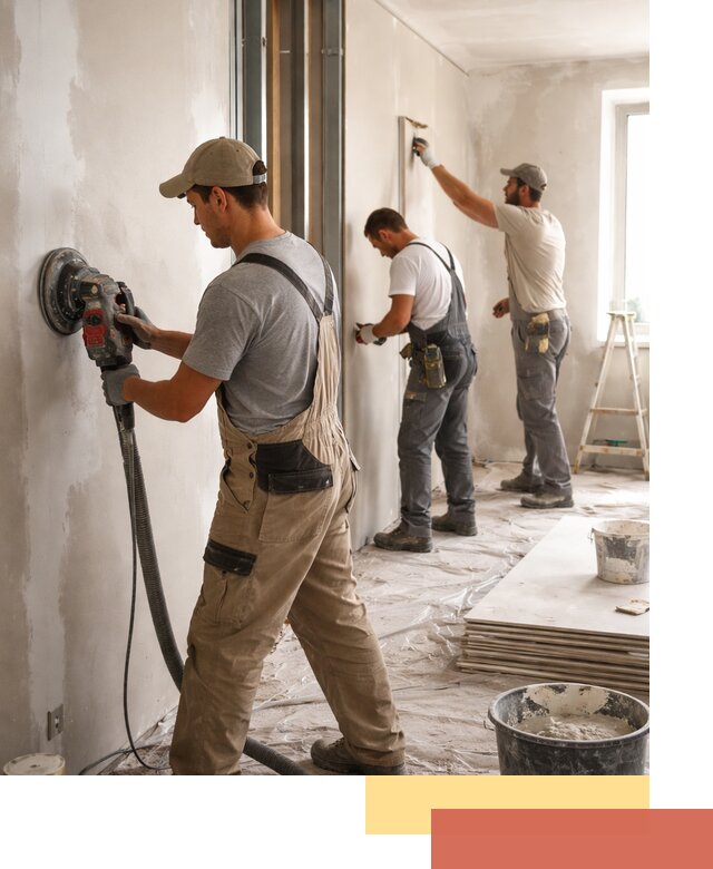 Профессиональная отделка стен в Полевском качественно и в срок