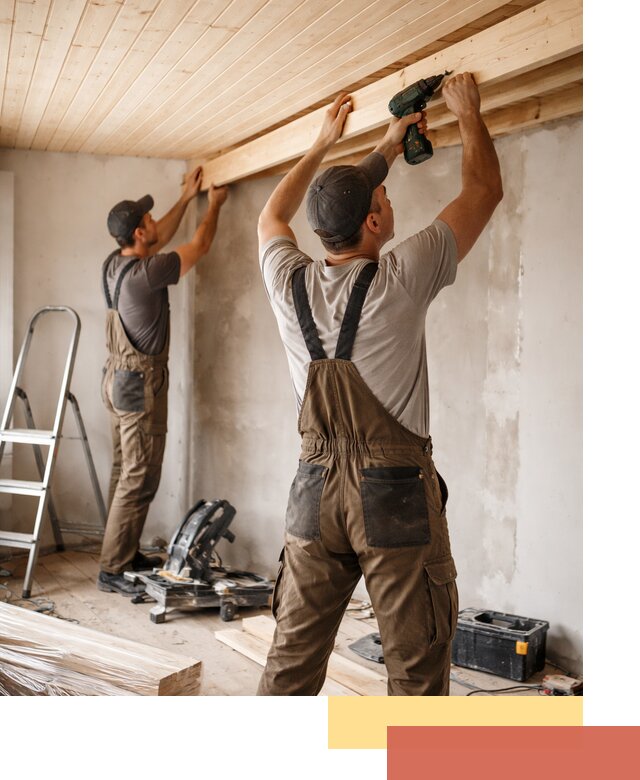 Монтаж потолка из вагонки в Полевском профессионально и аккуратно