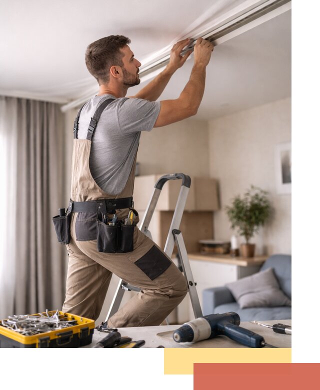 Ремонт натяжных потолков в Полевском — качественно и оперативно