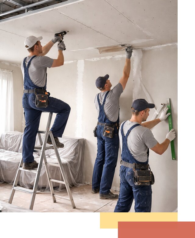 Профессиональная отделка потолка в Полевском быстро и качественно