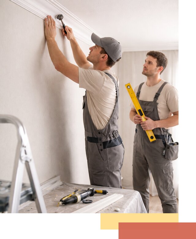 Монтаж потолочного плинтуса в Полевском качественно и быстро