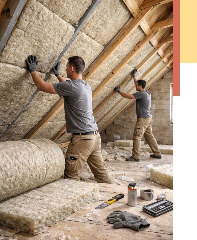 Утепление потолка минватой в Полевском от 1488 руб. — быстро и недорого | ОТДЕЛОЧНИК-Плв